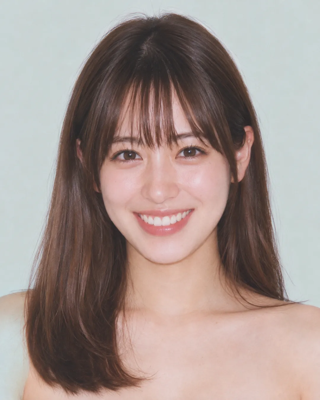 长发 · 正脸