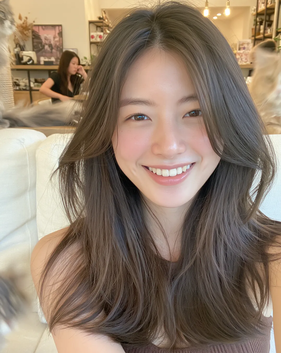 半长发 · 生活照