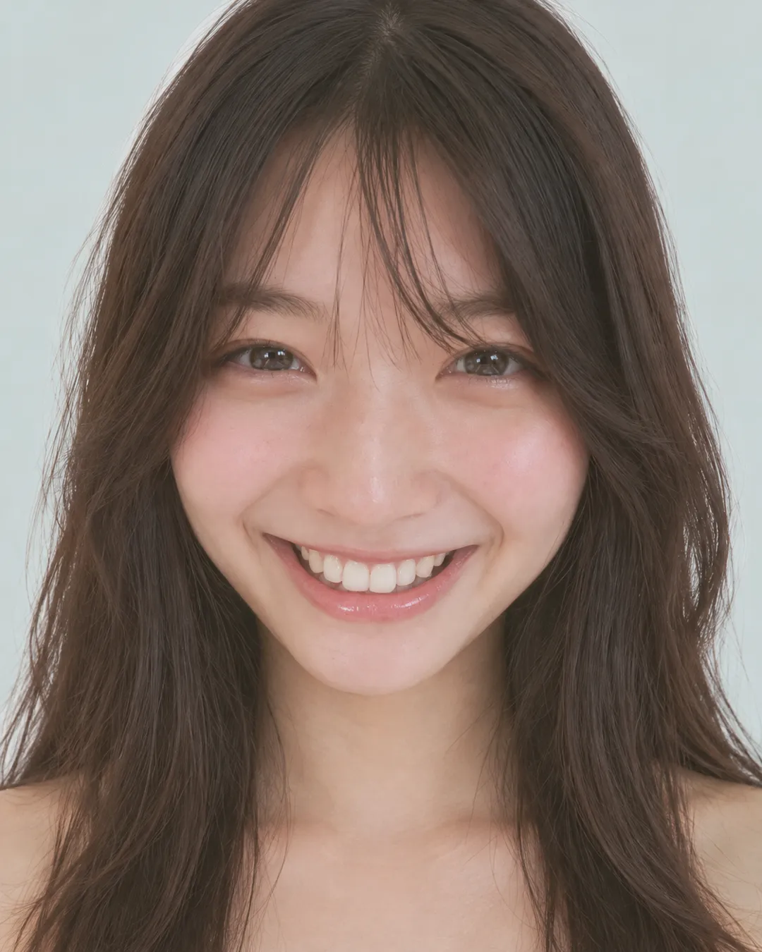 长发 · 正脸