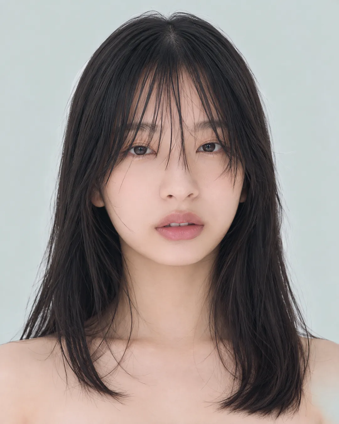 半长发 · 正脸