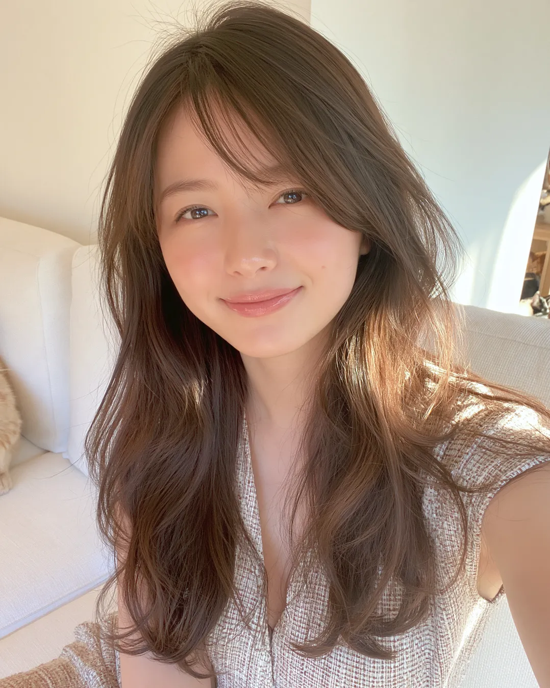 半长发 · 生活照