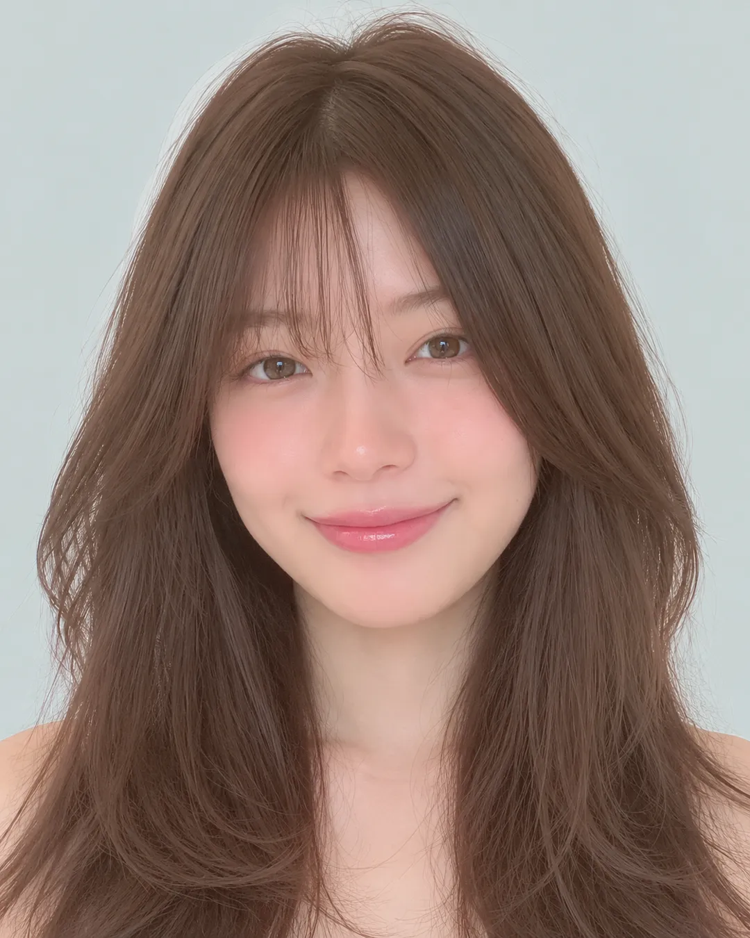 空气齐刘海碎层次