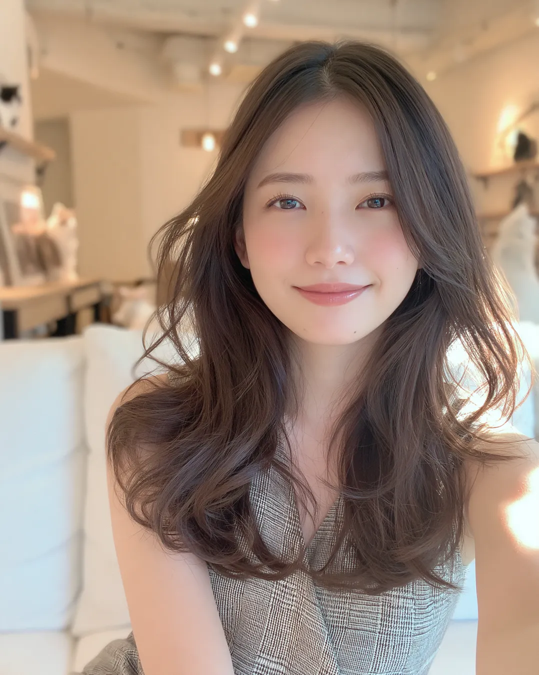 半长发 · 生活照