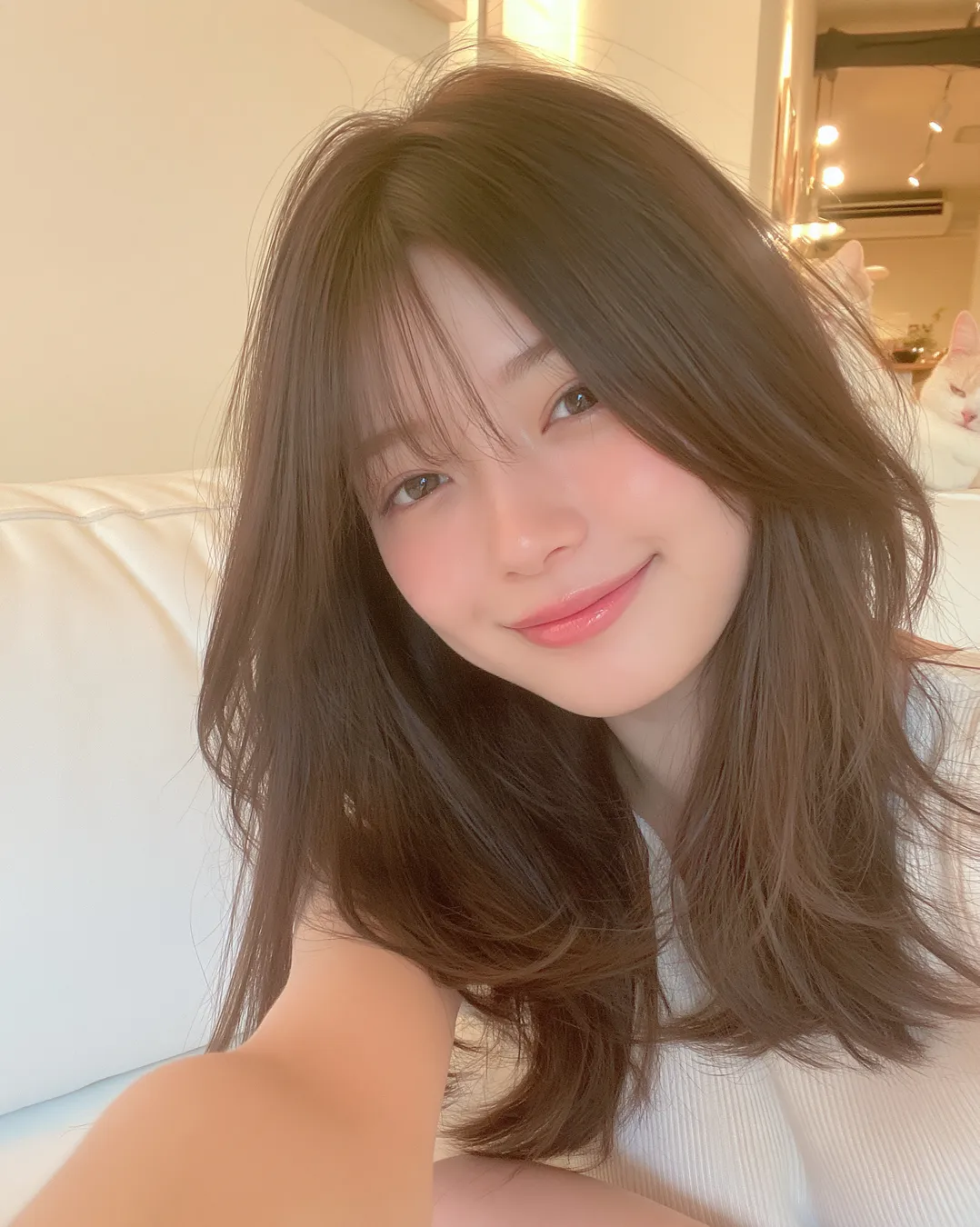 半长发 · 生活照