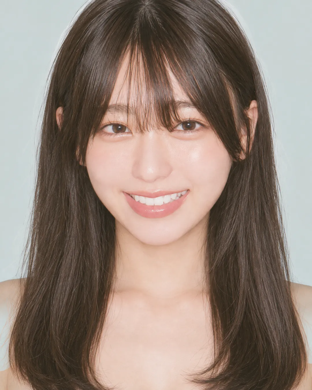 长发 · 正脸
