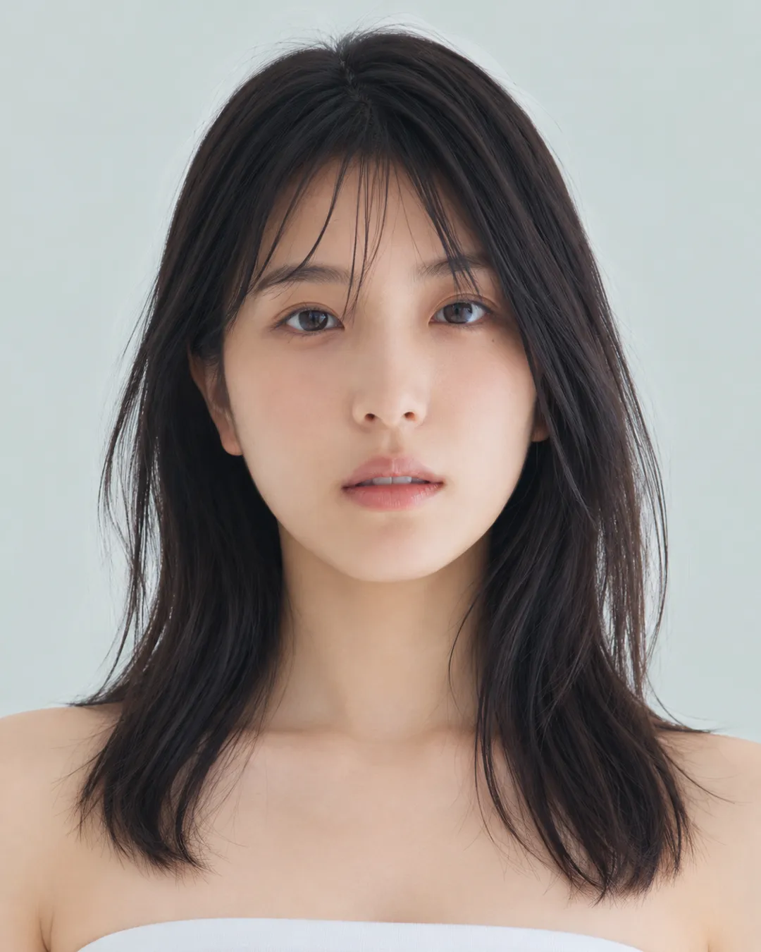 半长发 · 正脸