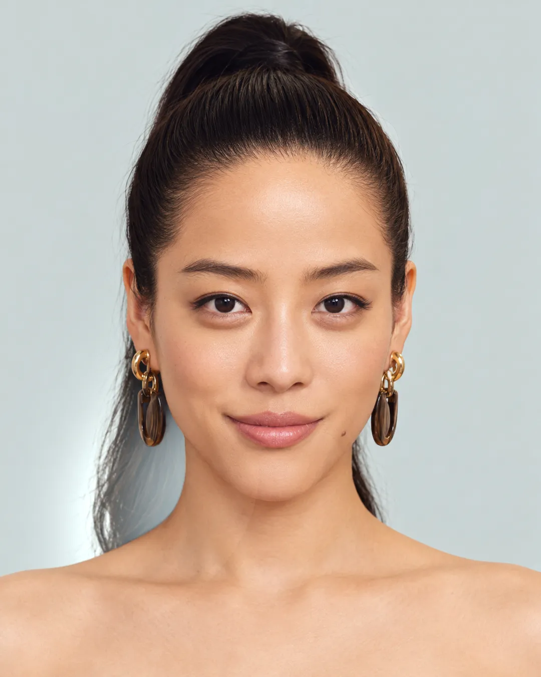 中长发 · 正脸