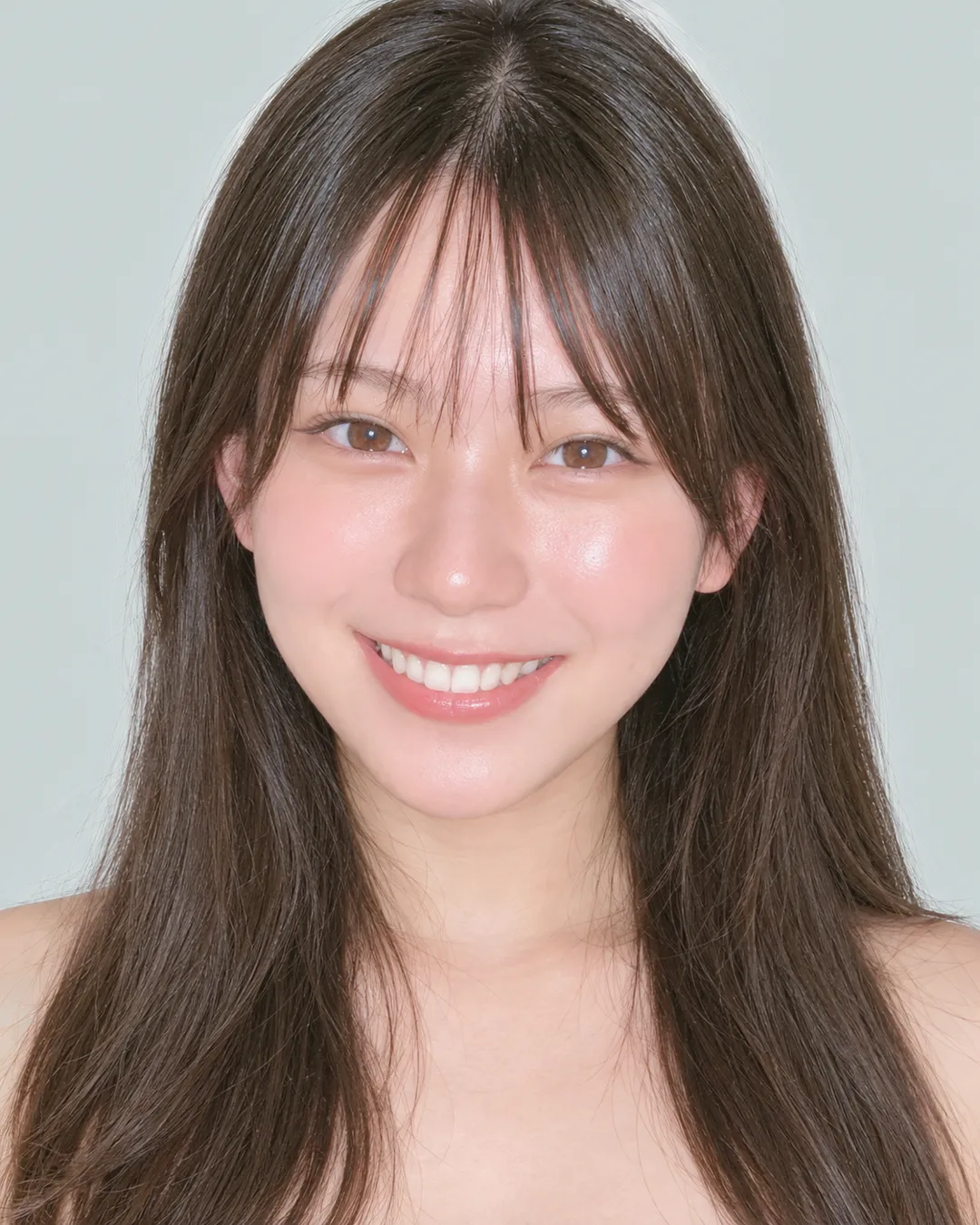 长发 · 正脸