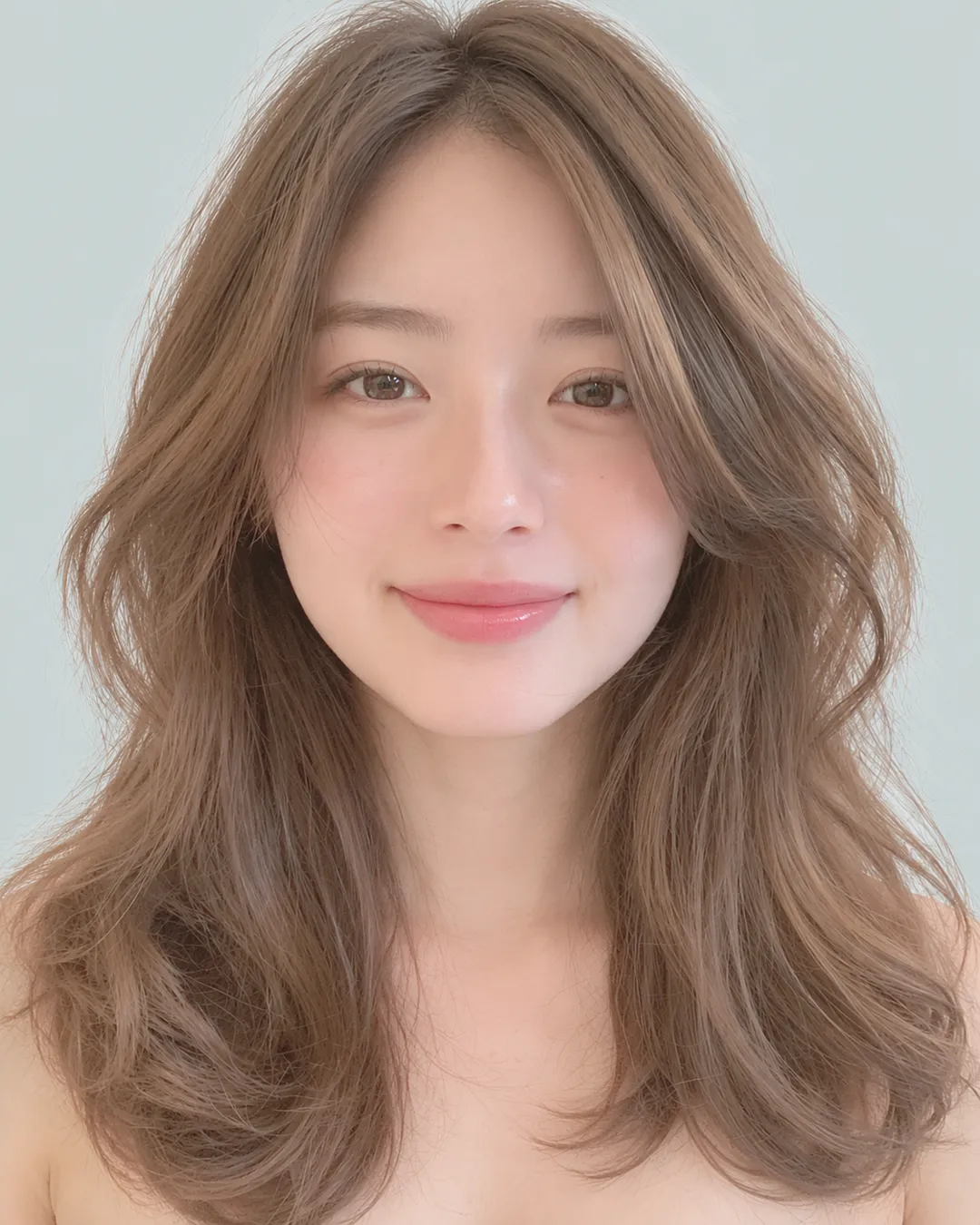 中长慵懒卷(卷发棒卷感)