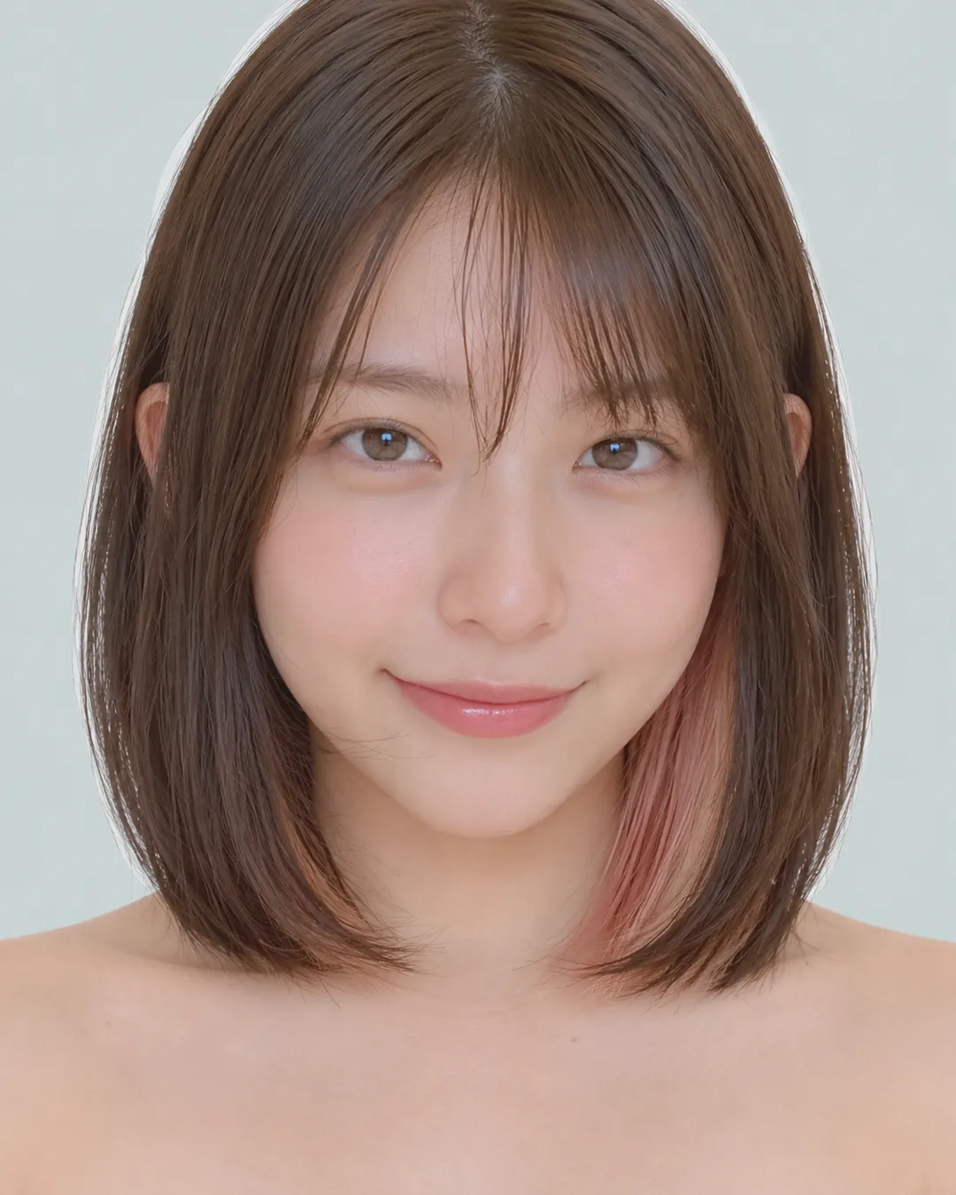 收腰波波（内层挑染）