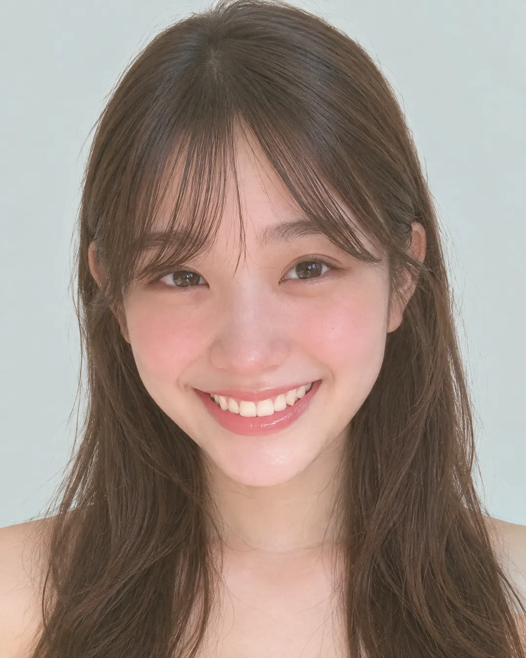 长发 · 正脸