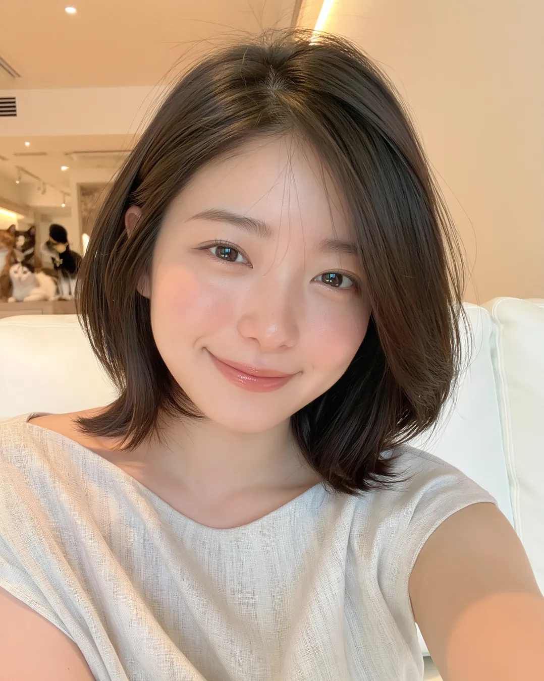 短发 · 生活照