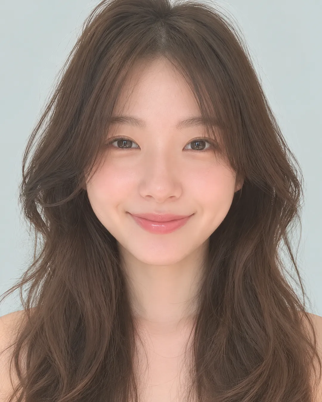 韩式螺旋烫半长发