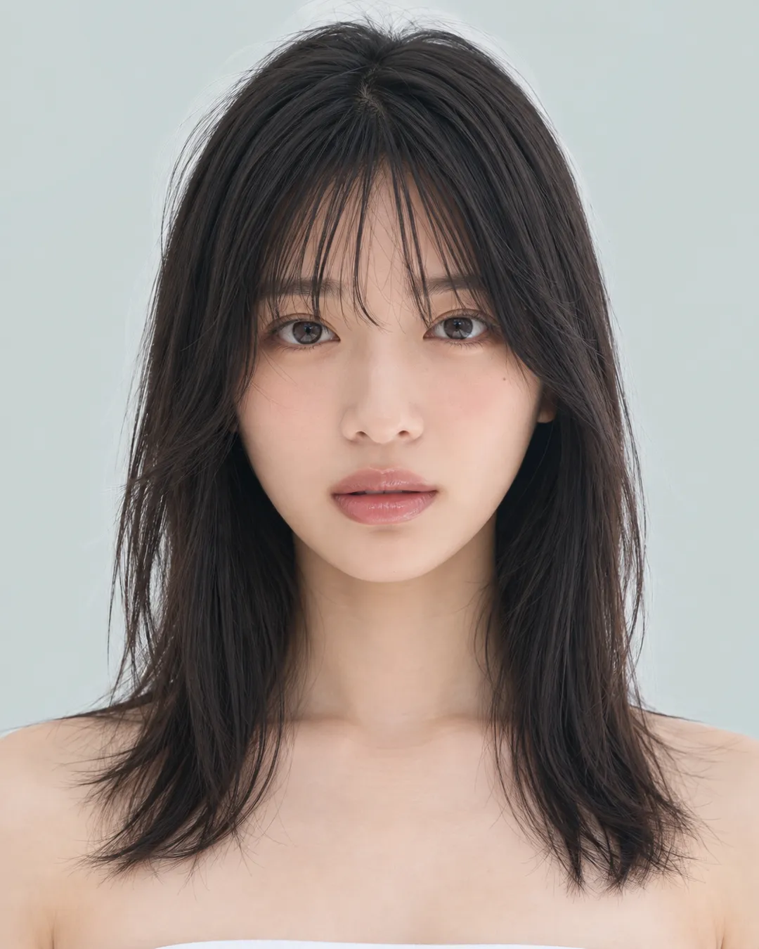 半长发 · 正脸