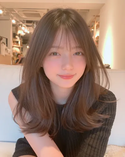 半长发 · 生活照