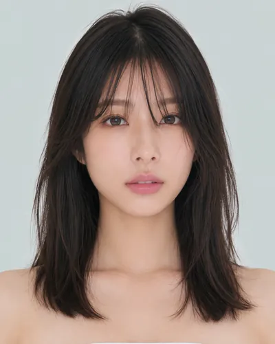 半长发 · 正脸