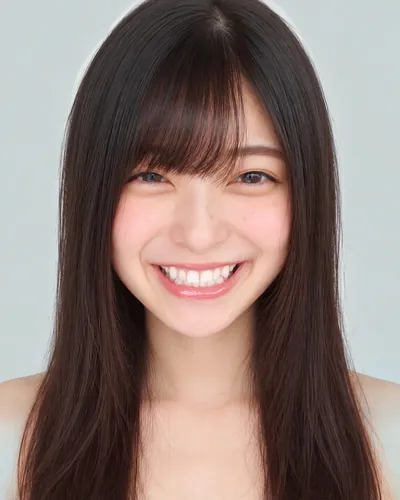 长发 · 正脸