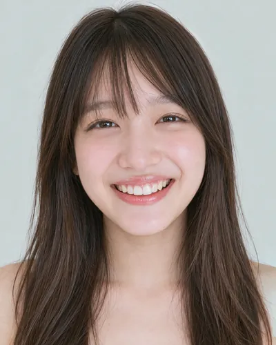 长发 · 正脸
