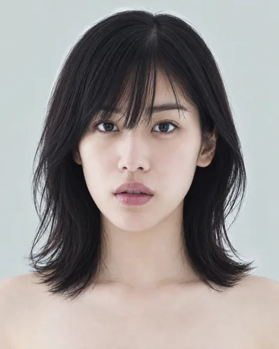 中长发 · 正脸