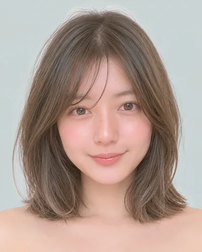 收腰短发（后颈留长·空气刘海）