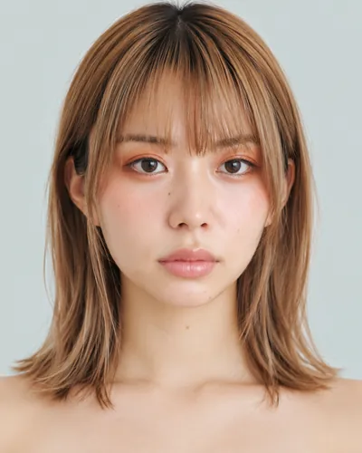 半长发 · 正脸