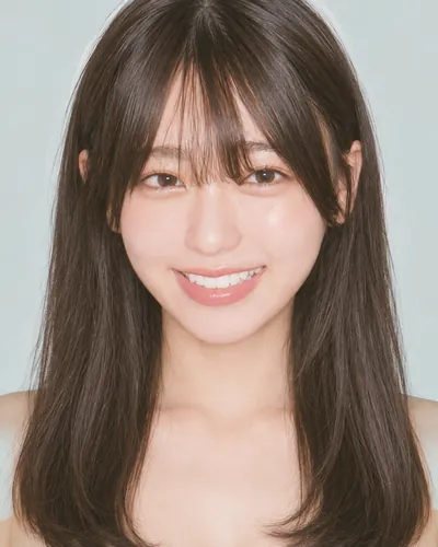 长发 · 正脸