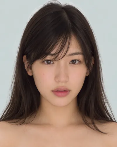 长发 · 正脸