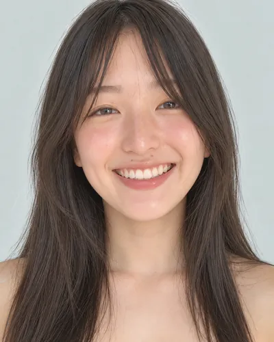 长发 · 正脸