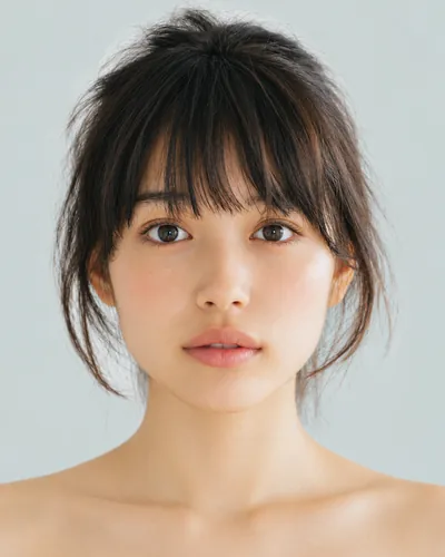 短发 · 正脸