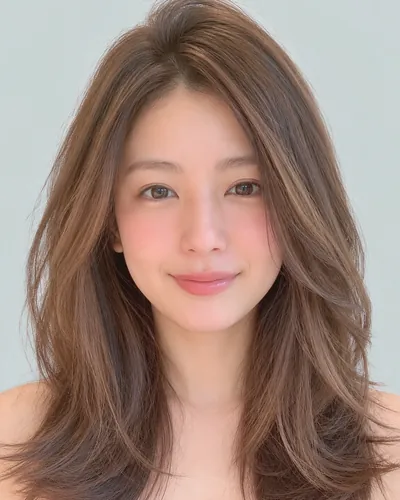 厚重中长层次（渐变挑染）