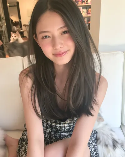 半长发 · 生活照