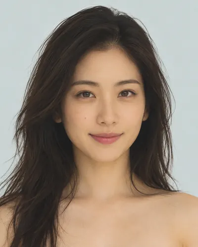 长发 · 正脸