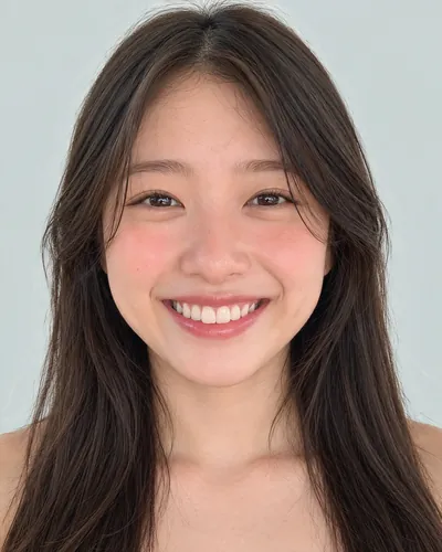 长发 · 正脸