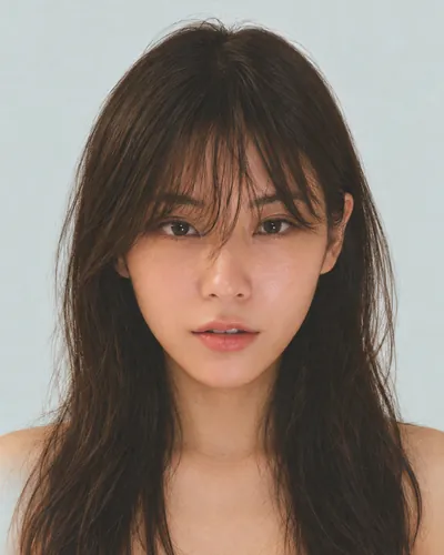 长发 · 正脸