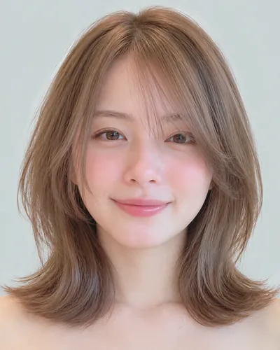 收腰短发（后颈留长·空气刘海）