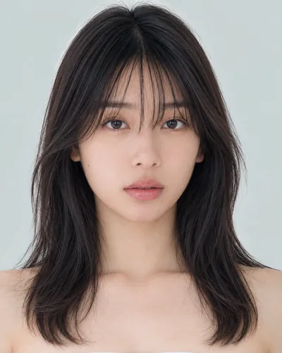 半长发 · 正脸