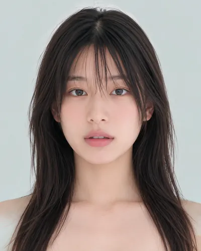 长发 · 正脸